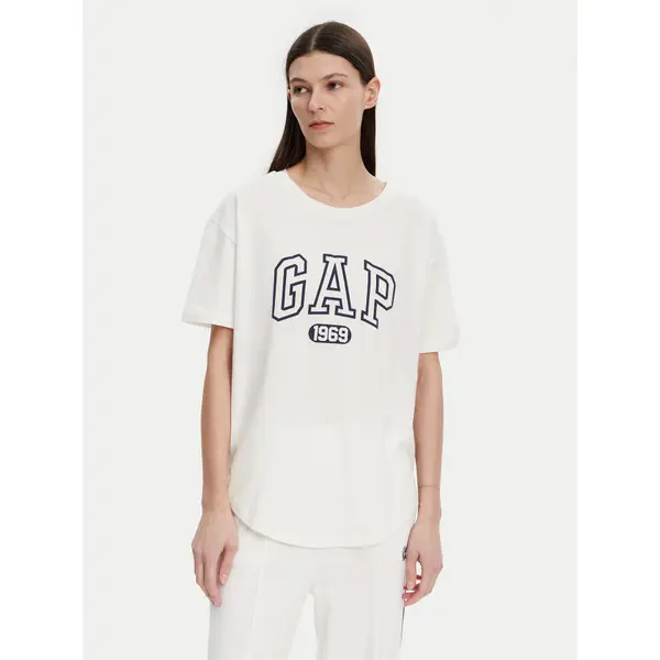 Gap Gap T-shirt 407990-04 Bijela Regular Fit