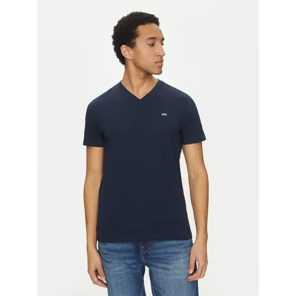Gap Gap T-shirt 502020-01 Tamnoplava Regular Fit