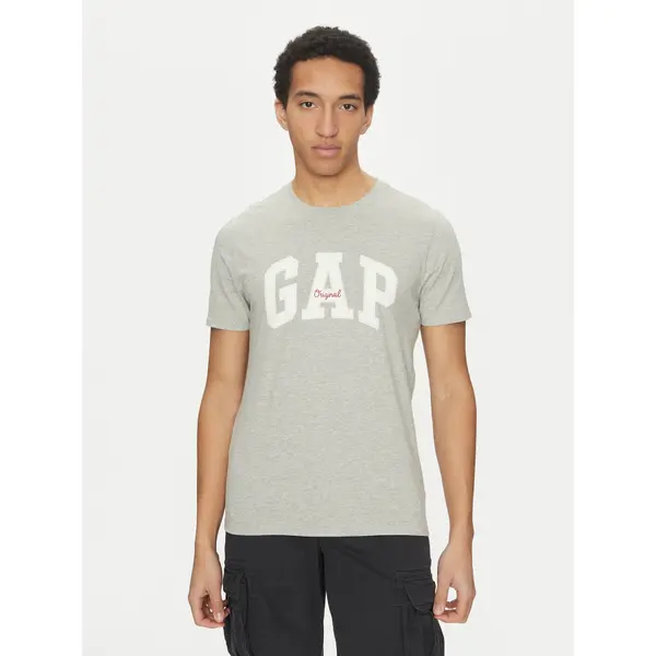 Gap Gap T-shirt 542246-00 Siva Regular Fit