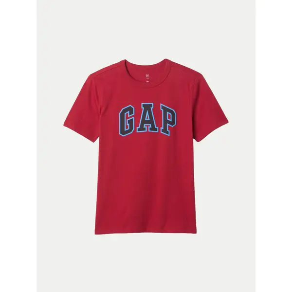 Gap Gap T-shirt 605364 Tamnocrvena Regular Fit