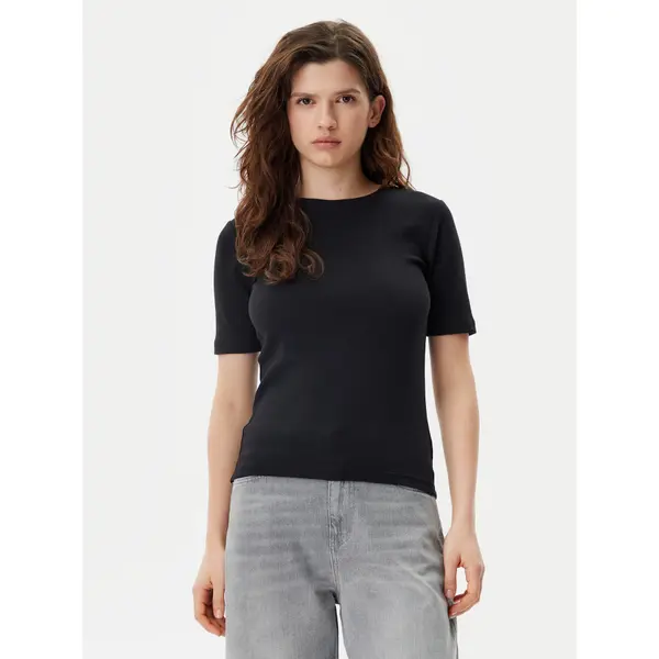 Gap Gap T-shirt 679172-00 Crna Stretch Fit