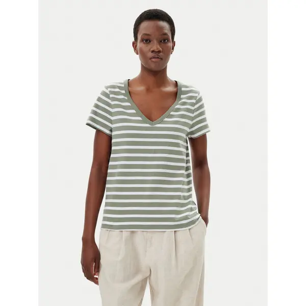 Gap Gap T-shirt 721625-01 Zelena Regular Fit