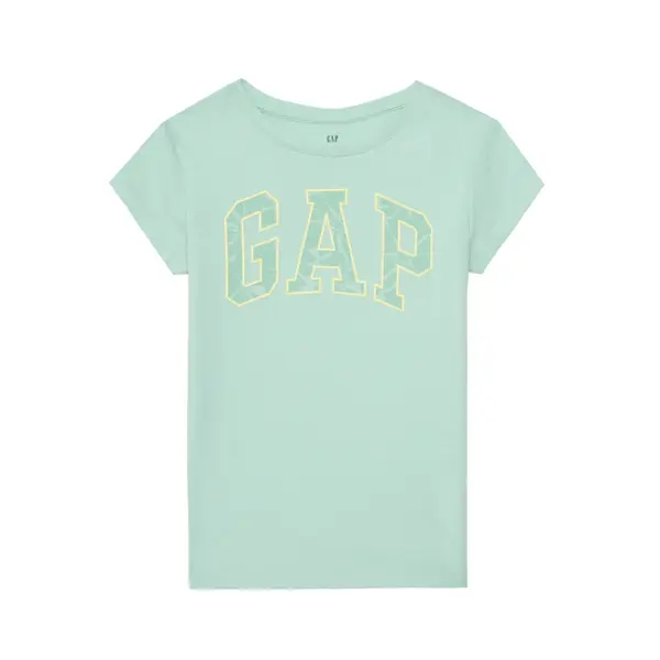 Gap Gap T-shirt 721891-02 Zelena Regular Fit