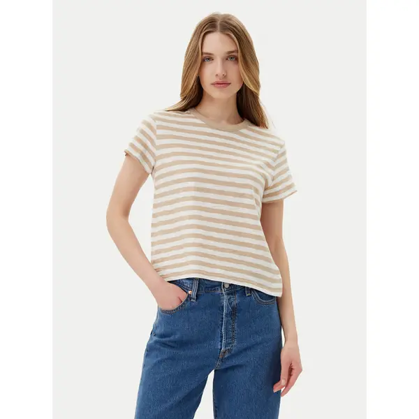 Gap Gap T-shirt 723661-01 Bež Regular Fit