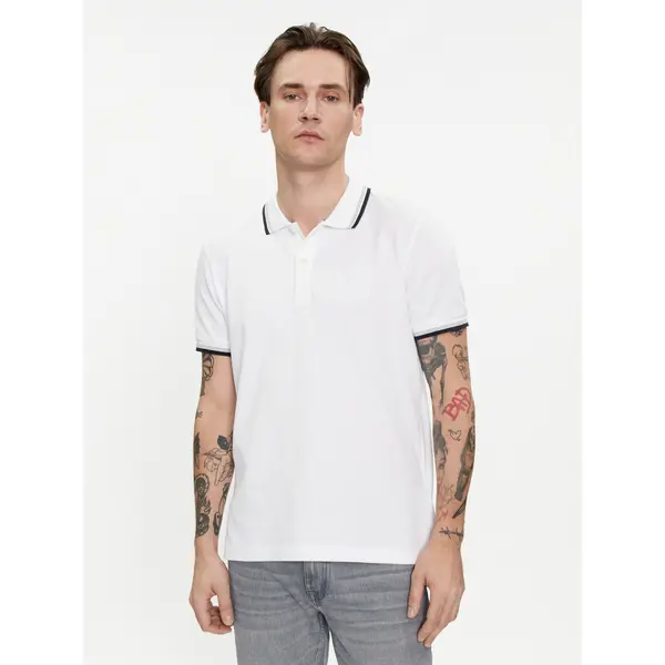 Geox Geox Polo M4510Q T2649 F1492 Bijela Regular Fit
