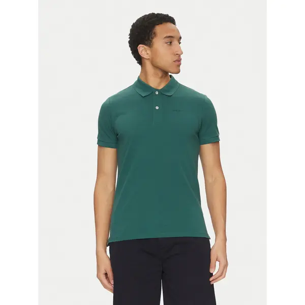 Geox Geox Polo M5511B T3240 F3221 Zelena Regular Fit