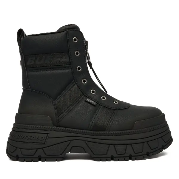 Buffalo Gležnjače Buffalo Fusion Front Zip 1270130 Crna