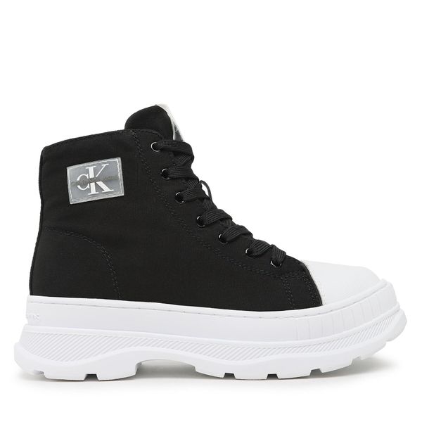 Calvin Klein Jeans Gležnjače Calvin Klein Jeans Lace-Up Bootie V3X5-80603-0890 M Black 999