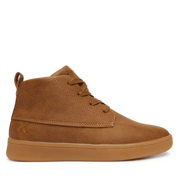 Calvin Klein Gležnjače Calvin Klein V3X4-83458-0315 S Smeđa