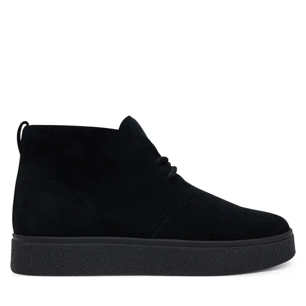 Clarks Gležnjače Clarks Boxbee Desert 26328234 Crna