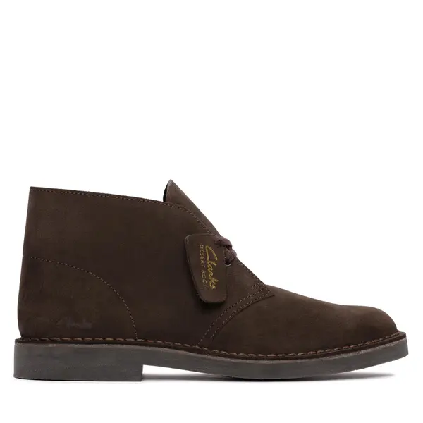 Clarks Gležnjače Clarks Desert Bt Evo Dark Smeđa
