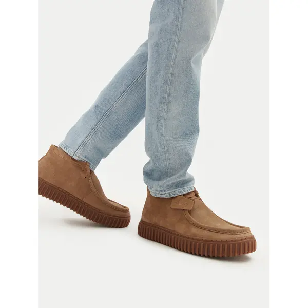 Clarks Gležnjače Clarks Torhill Hi 26173663 Smeđa