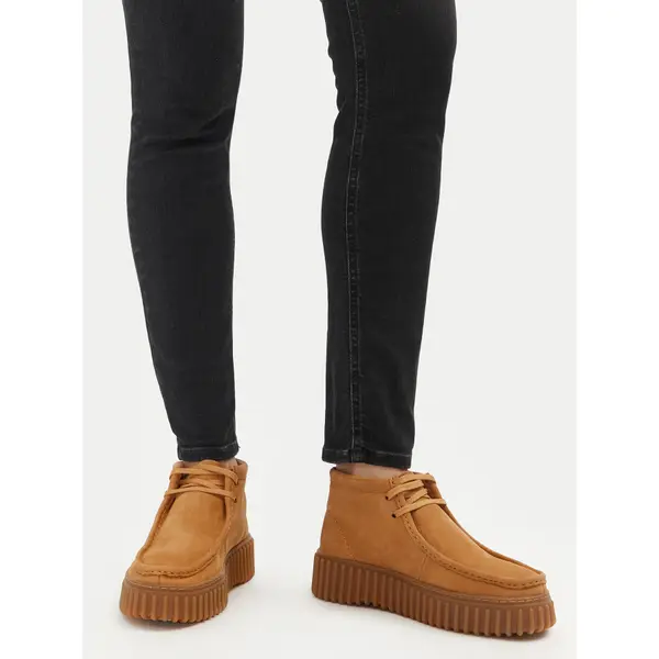 Clarks Gležnjače Clarks Torhill Moss 26179359 Smeđa