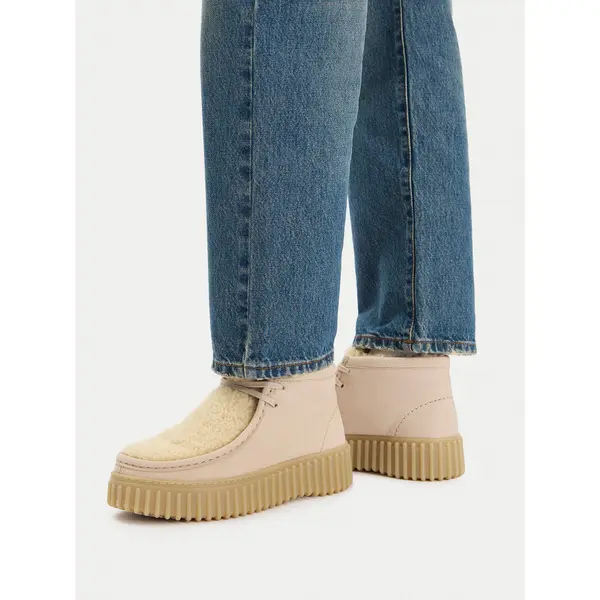 Clarks Gležnjače Clarks Torhill Moss 26182914 Bež