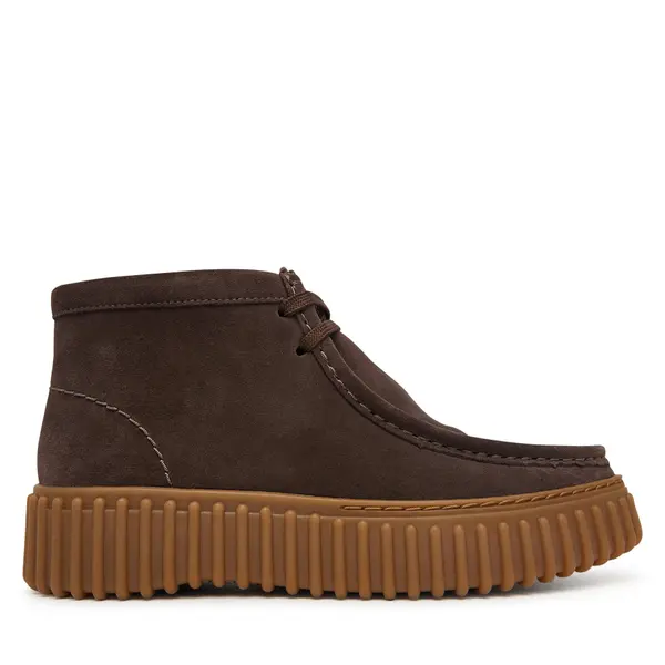 Clarks Gležnjače Clarks Torhill Moss 26185345 Tamno smeđa