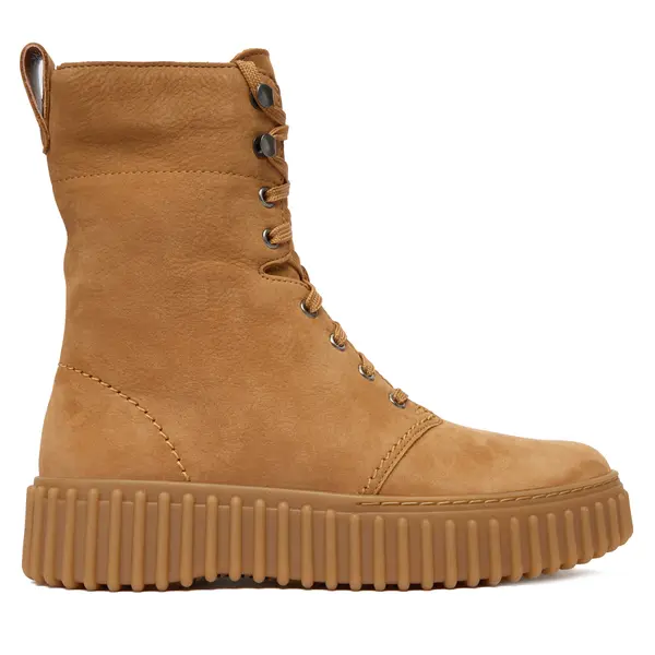 Clarks Gležnjače Clarks Torhill Style 26182917 Smeđa