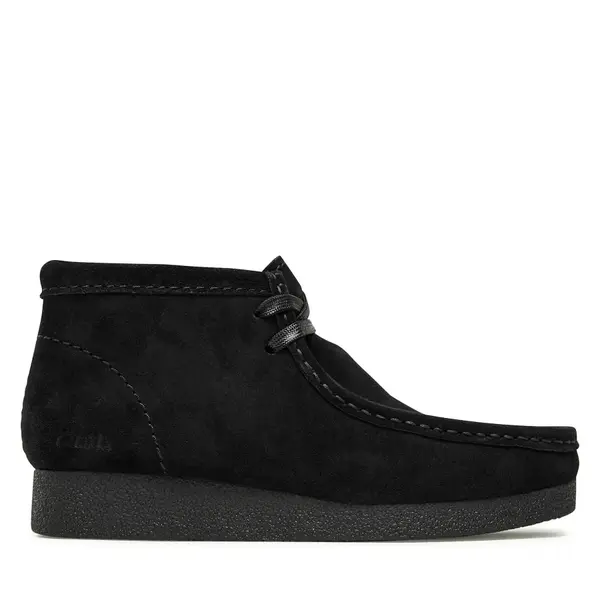 Clarks Gležnjače Clarks WallabeeEvoBt 261747434 Crna