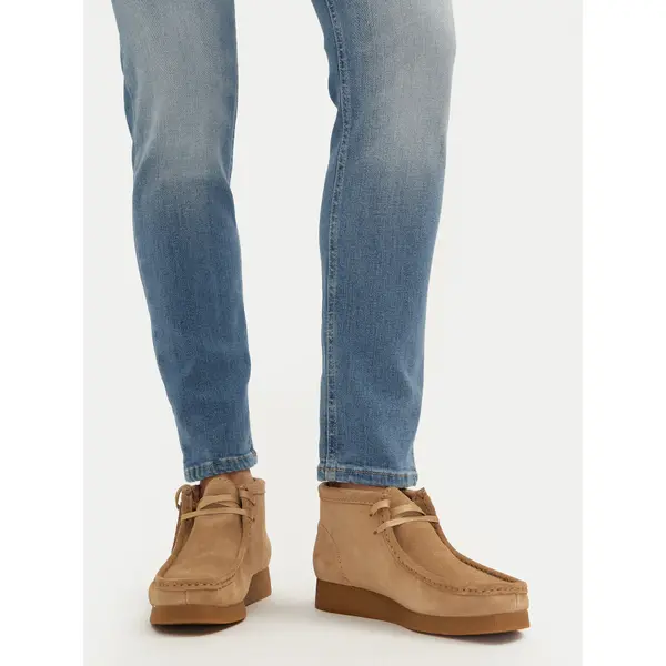 Clarks Gležnjače Clarks WallabeeEvoBt 261747444 Bež