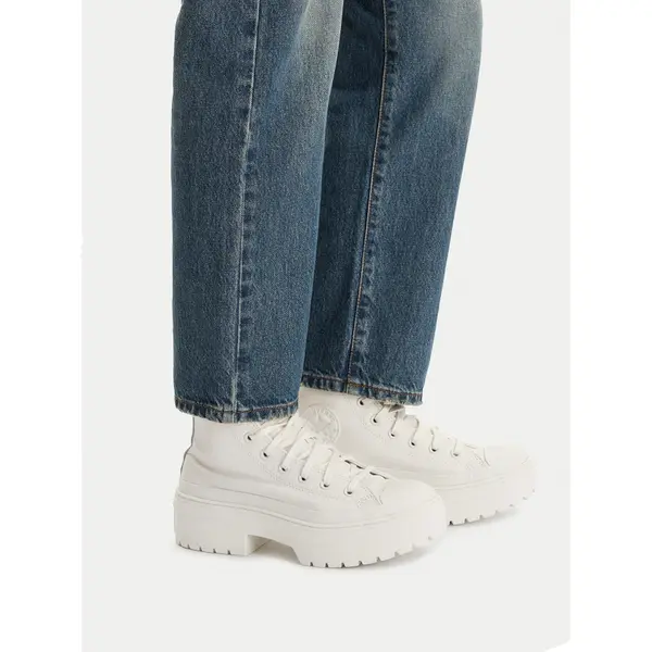 Converse Gležnjače Converse Chuck Taylor All Star Lugged Heel Leather Platform A10370C Bijela