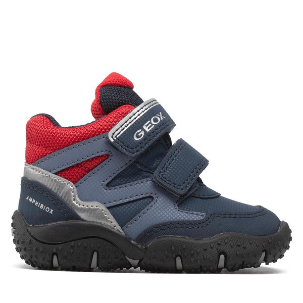 Geox Gležnjače Geox B Baltic B.B Abx A B2620A 0CEFU C0735 M Navy/Red