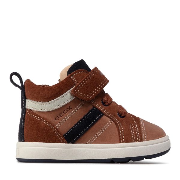 Geox Gležnjače Geox B Biglia B. A B044DA 0CL22 C6AF4 Brandy/Navy