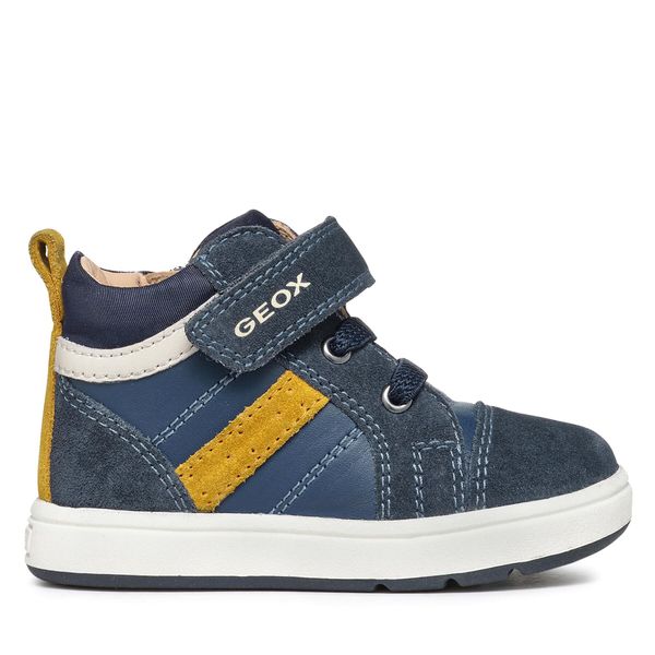 Geox Gležnjače Geox B Biglia Boy B044DA 02285 C4449 Navy/Curry