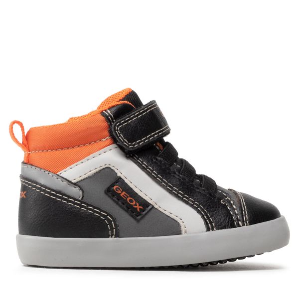 Geox Gležnjače Geox B Gisli B. A B261NA 0MEFU C0038 M Black/ Orange