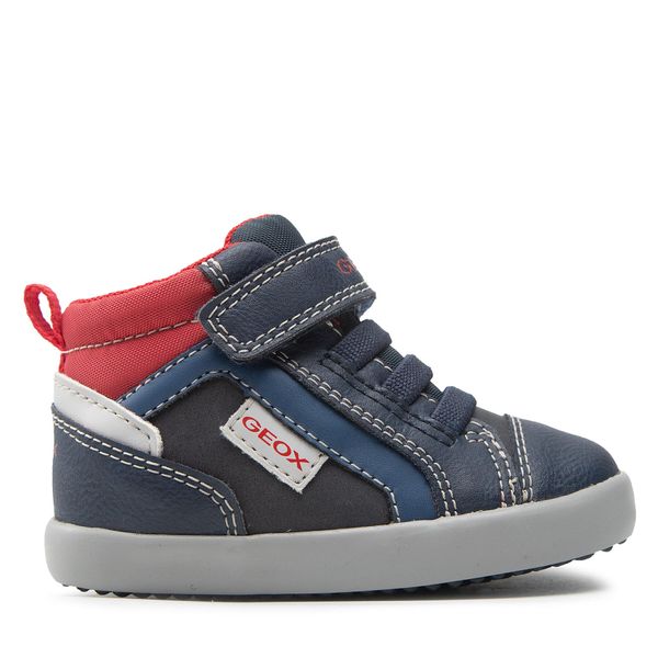 Geox Gležnjače Geox B Gisli B. A B261NA 0MEFU C0735 M Navy/Red
