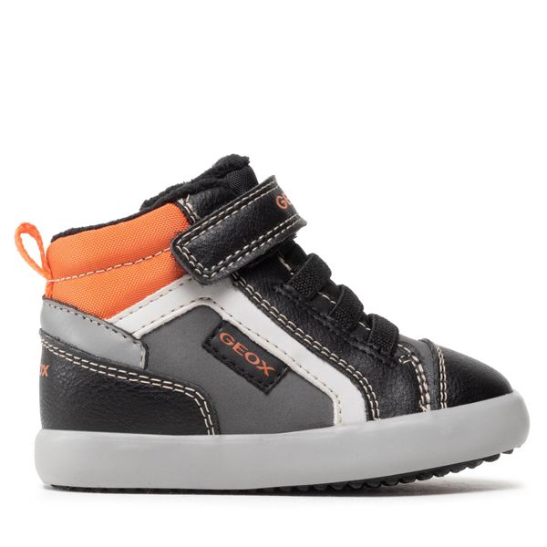 Geox Gležnjače Geox B Gisli B. B B261NB 0MEFU C0038 M Black/Orange