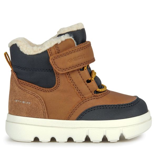Geox Gležnjače Geox B Willaboom Boy B Ab B365BC 0ME22 CR69B S Tobacco/Black