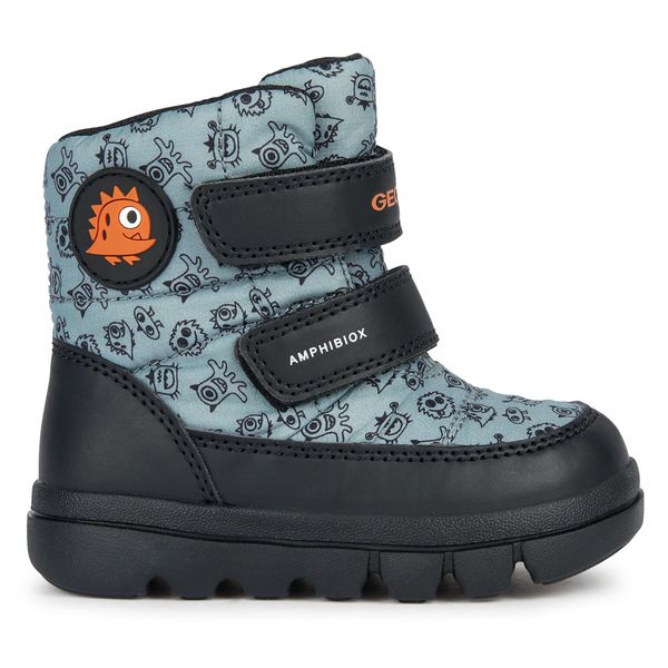 Geox Gležnjače Geox B Willaboom Boy B Ab B365BF 0MNBC CF32T S Sage/Orange