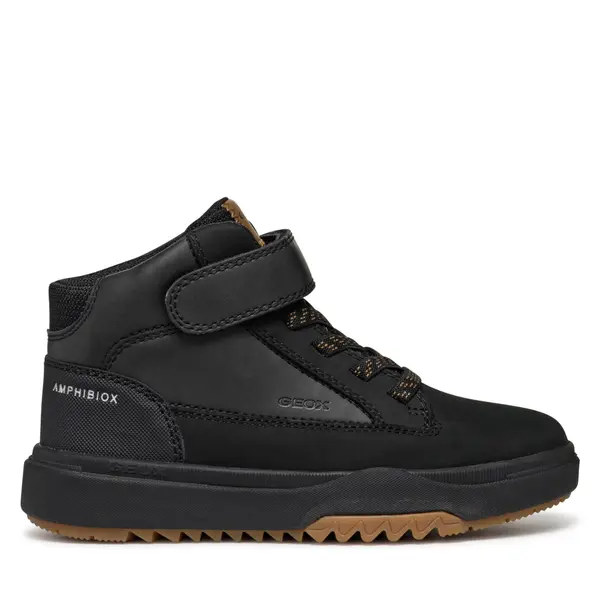 Geox Gležnjače Geox J Bunshee Boy B Abx J16FMA 0ME32 C9999 M Crna