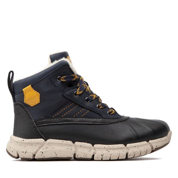 Geox Gležnjače Geox J Flexyper B.B Abx D J049XD-0CL54 C0657 S Navy/Yellow