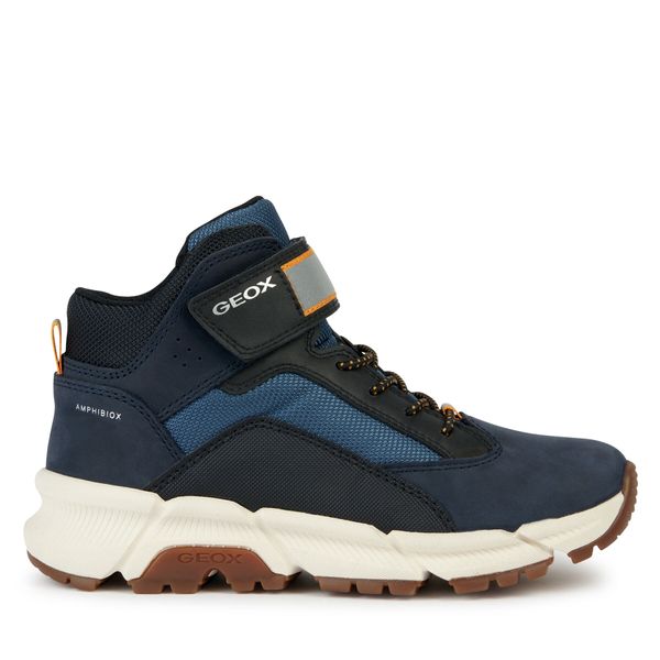 Geox Gležnjače Geox J Flexyper Plus Boy J36LCF 032ME C0657 M Navy/Yellow