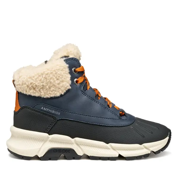 Geox Gležnjače Geox J Flexyper Plus J56LCB 0ME50 C4218 S Tamnoplava