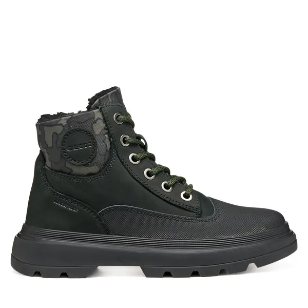 Geox Gležnjače Geox J Kiddartah Wpf J56MLB 032MN C0033 S Crna