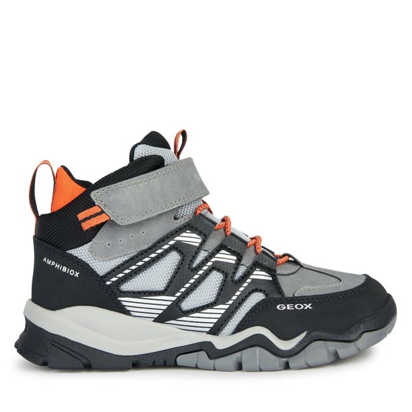 Geox Gležnjače Geox J Montrack Boy B Abx J26HBC 0FUME C0036 S Grey/Orange