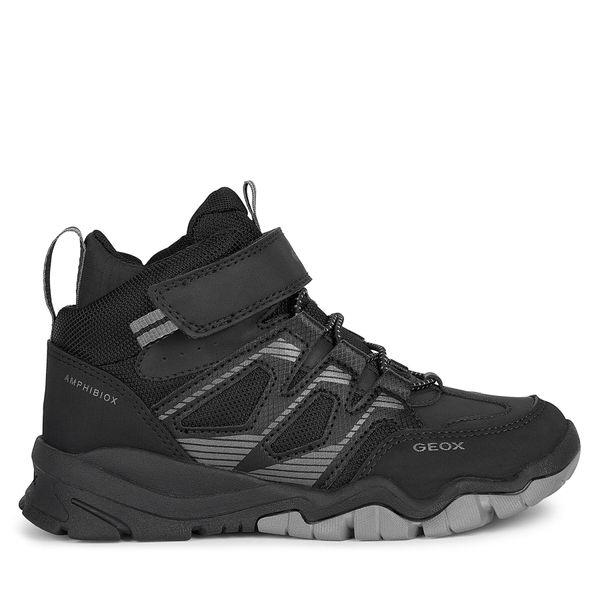 Geox Gležnjače Geox J Montrack Boy B Abx J26HBC 0FUME C9999 M Black