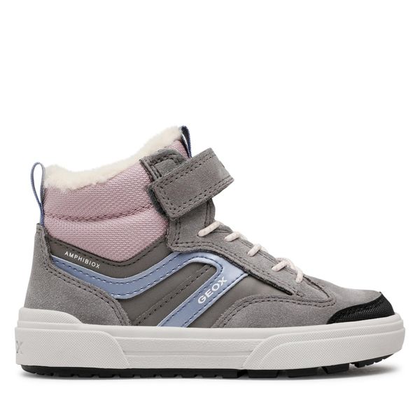 Geox Gležnjače Geox J Weemble G. B Abx A J260LA 0ME22 C0502 S Grey/Pink