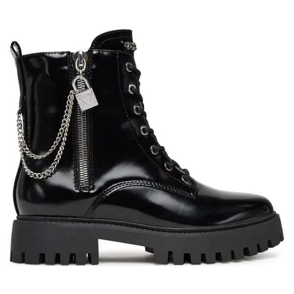 Guess Gležnjače Guess FLTFRO ELE10 Crna