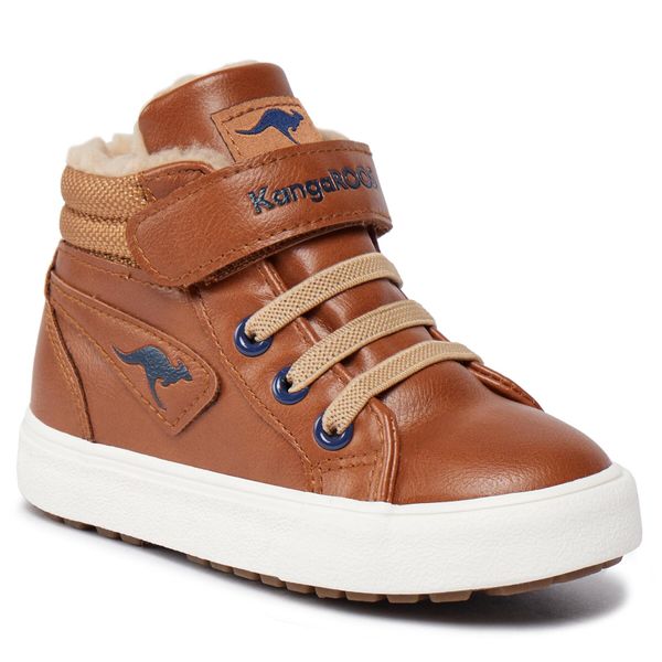 KangaRoos Gležnjače KangaRoos Kavu III 01400 000 3091 Saddle Brown/Sand