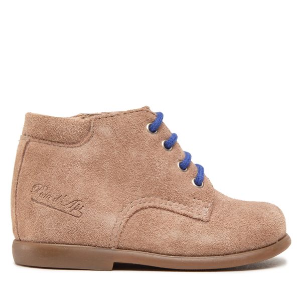 Pom d'Api Gležnjače Pom d'Api Nioupi Derby N1BABE0403 Smeđa