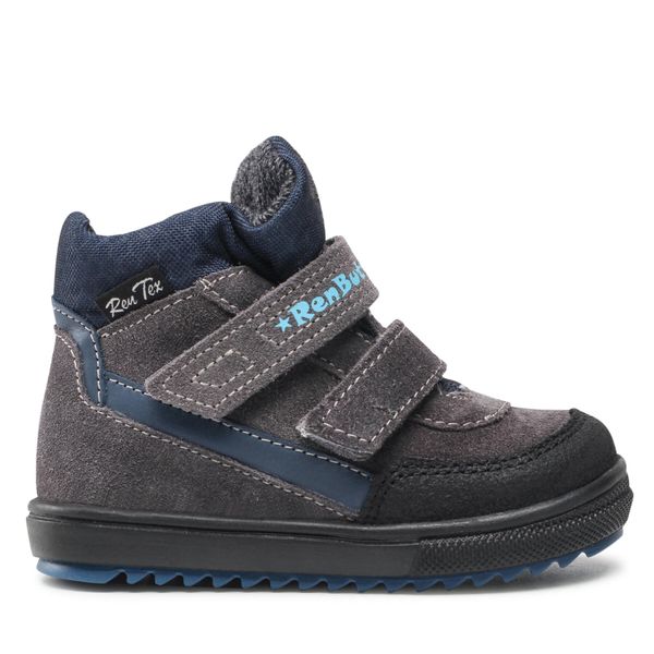 RenBut Gležnjače RenBut 13-1552 Rentex Granat/Popiel