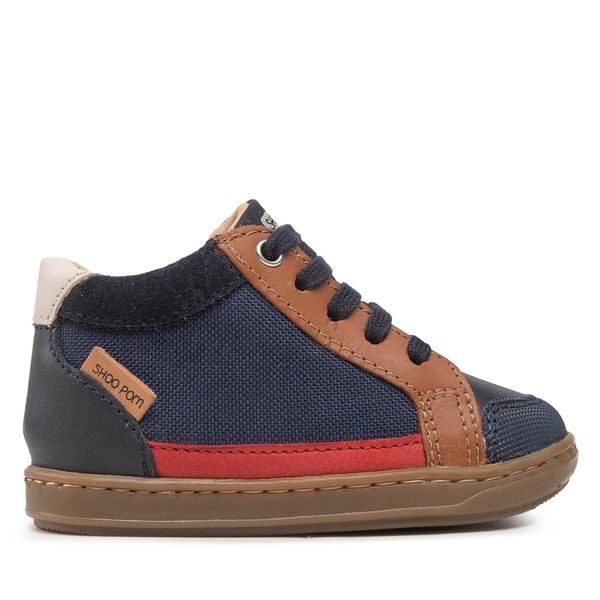 Shoo Pom Gležnjače Shoo Pom Bouba Connect N4BJBM0406 Navy/Camel/Red