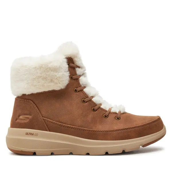 Skechers Gležnjače Skechers Glacial Ultra - Wonderland 144202 Smeđa