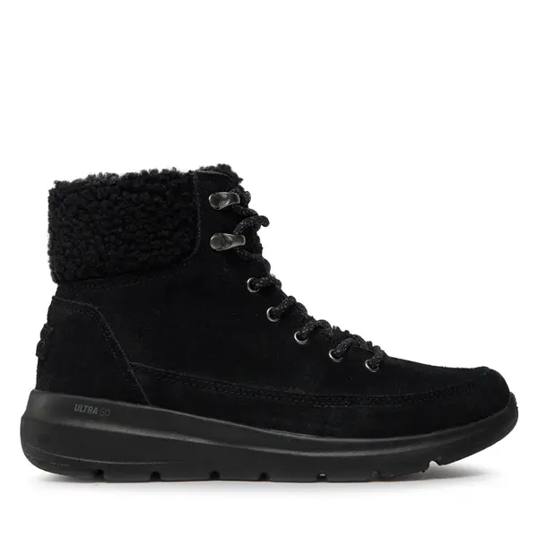 Skechers Gležnjače Skechers Glacial Ultra Woodlands 16677/BBK Crna