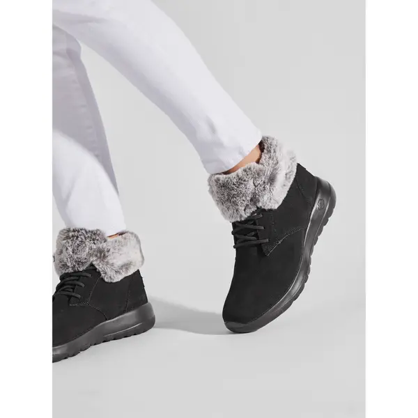 Skechers Gležnjače Skechers On The Go Joy 144042/BKGY Crna
