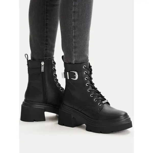 Steve Madden Gležnjače Steve Madden Braker SM11005039 Crna