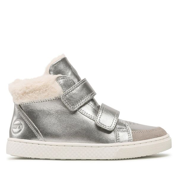 Ten IS Gležnjače Ten IS Ten Base Hi Fur NTCBAT0405 S Dk Silver/Beige