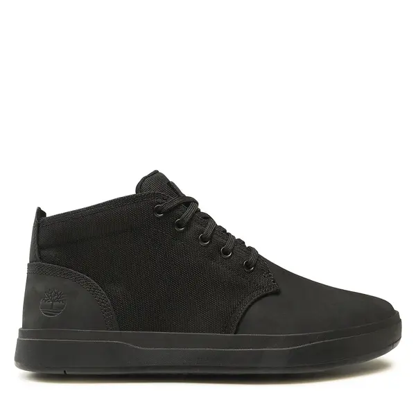 Timberland Gležnjače Timberland Davis Square F/L Chukka TB0A1T160011 Crna